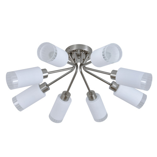 Потолочная люстра Escada Muscari 150004/8C E14*40W Nickel ES0000043