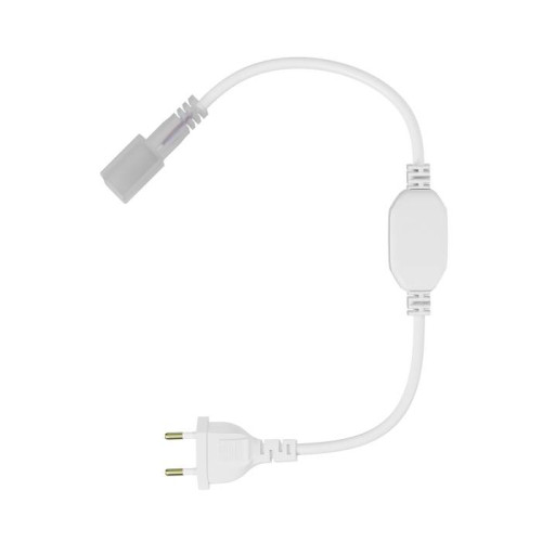 Коннектор питания с сетевой вилкой для гибкого неона AC220V 25x13 мм Maytoni Гибкий неон 220В 201236