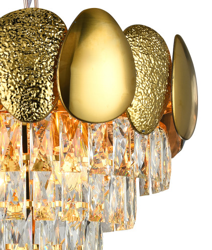 Подвесная люстра Natali Kovaltseva Chic CHIC 81437/8C GOLD