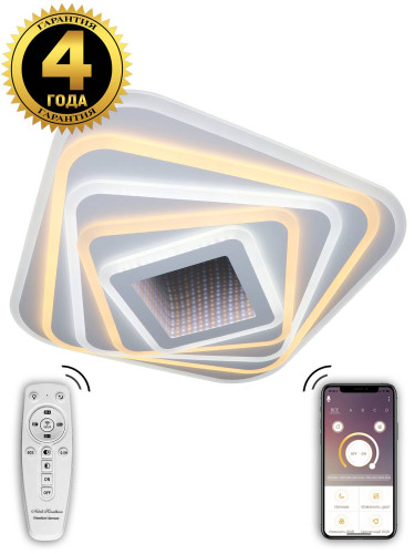 Потолочная светодиодная люстра LED Natali Kovaltseva 81030/5C