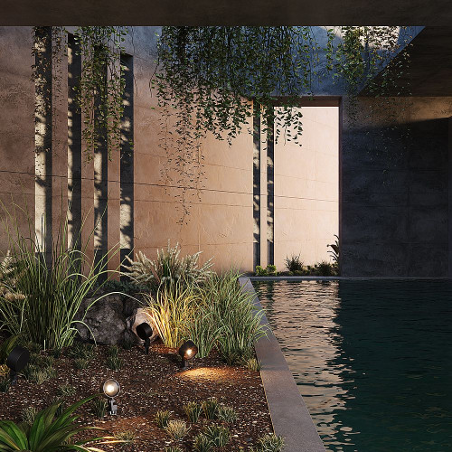 Грунтовый светильник Maytoni Core O495FL-L18B3K