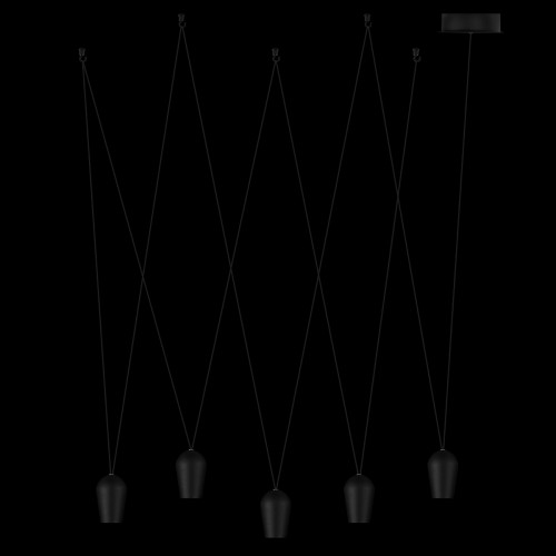 Светильник подвесной Loft It Blackout 10357/5