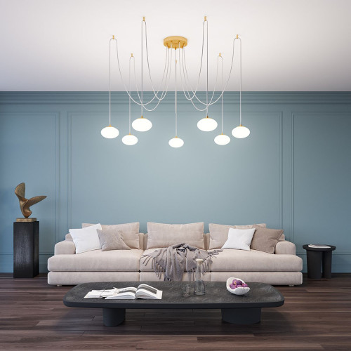 Подвесная люстра Citilux Atman smart CL226A073