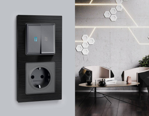 Накладка на механизм Ambrella Volt ALFA AP6540