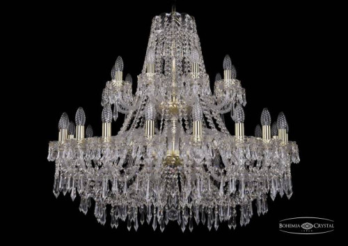 Подвесная хрустальная люстра 1403 Bohemia 1403/20+10/360/2d G