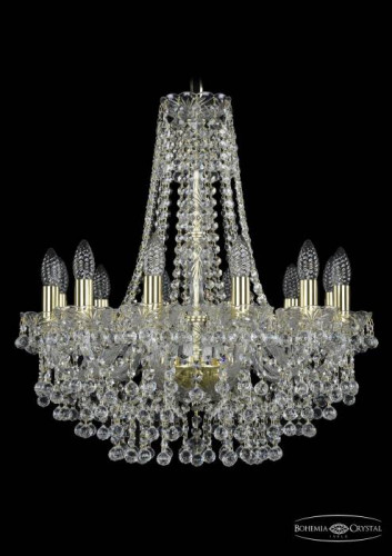 Подвесная хрустальная люстра 1409 Bohemia 1409/12/195/h-63 G