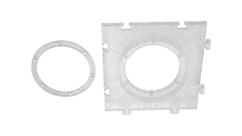 Рамка скрытого монтажа для встраиваемых светильников с наружным D 80-90мм Crystal Lux Clt 099 CLT 099 D80-90