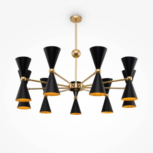 Люстра на штанге Maytoni Vesper MOD108PL-18GB