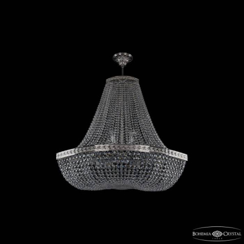 Потолочная хрустальная люстра Bohemia 1911 19113/H2/90IV Ni