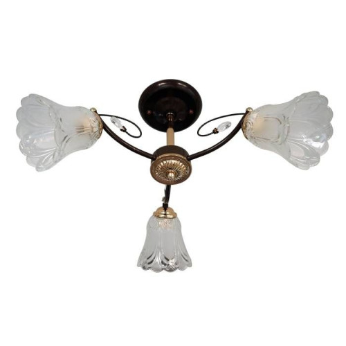 Потолочная люстра ЭкономСвет 31687 31687/3CF+GD WT