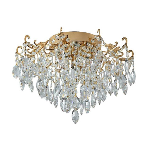 Потолочная люстра ЭкономСвет 15543 15543/8+8FGD+CL WTLED