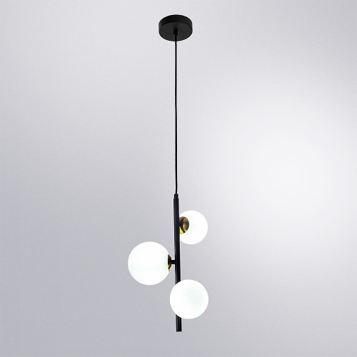 Подвесная люстра Arte Lamp Gemini A2243SP-3BK