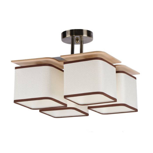 Потолочная люстра ЭкономСвет 24089 24089/4BR BR