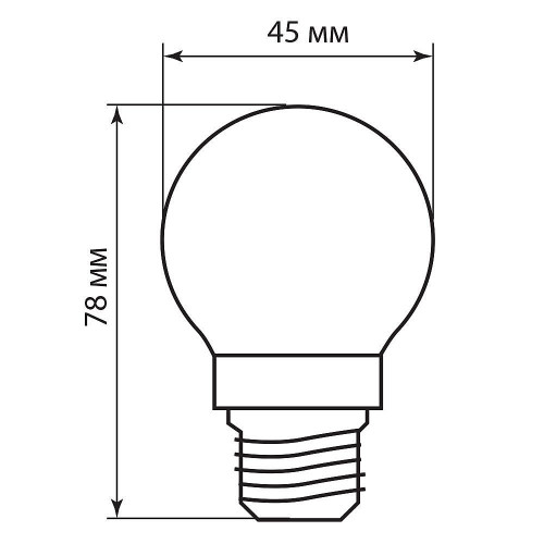 Светодиодные лампочки Feron 25581 (E27)  (5Вт)  (2700K) 
