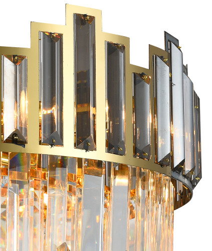 Подвесная люстра Natali Kovaltseva Imperium IMPERIUM 76018/10C GOLD PLATED