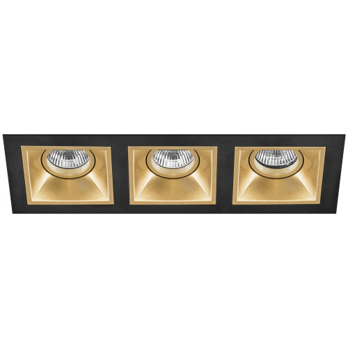 Комплект из светильников и рамки Lightstar Domino D537030303