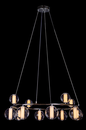 Подвесная люстра LEON Aurore LE7703/12 Chrome