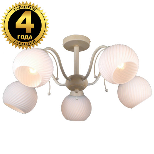 Потолочная люстра Natali Kovaltseva 75146 75146/5C BEIGE GOLD