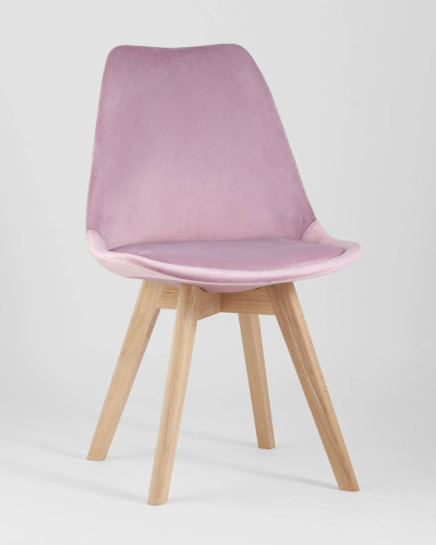 Комплект стульев Stool Group Frankfurt Y863 velvet pink X4