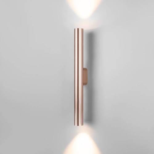 Уличный настенный светильник Elektrostandard langer Langer матовое золото (40124/LED)