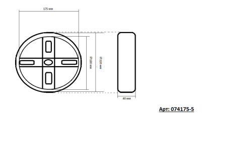 Потолочная люстра KINK Light Астрид 074175-5
