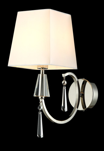 Настенное бра Crystal Lux Marsela MARSELA AP1 NICKEL