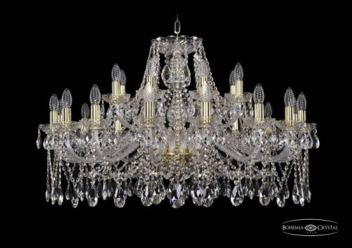 Подвесная хрустальная люстра 1413 Bohemia 1413/16+8/360 G