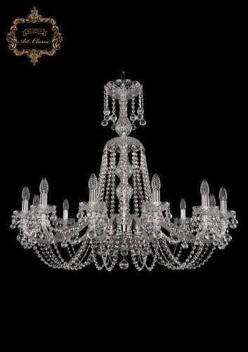 Подвесная хрустальная люстра 11.26 Art Classic 11.26.12.360.XL-88.Cr.B