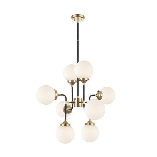 Люстра на штанге Zumaline Riano P0454-08D-SDAA