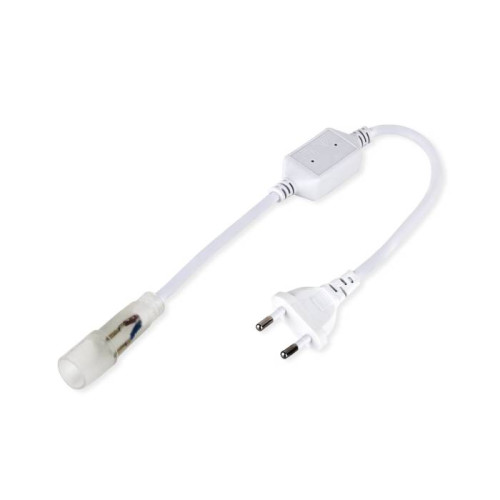 Коннектор Elektrostandard Аксессуары для монохромного гибкого неона Сетевой шнур для неона 220V 2835 круглого 16мм (SSH- 6)