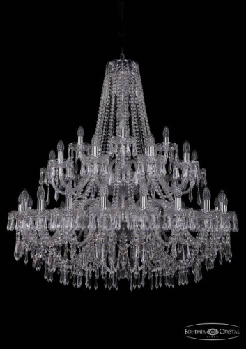 Подвесная хрустальная люстра 1403 Bohemia 1403/20+10+5/400/2d Ni