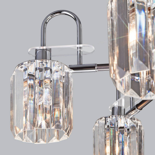 Потолочная люстра Eurosvet Tenia 70090/5 графит Smart