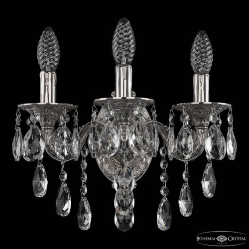 Настенное бра Bohemia 7101 7101B11/3/125 B Ni