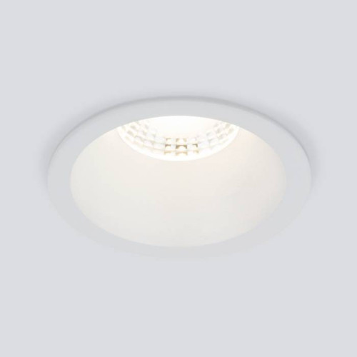 Встраиваемый светильник Elektrostandard Lin 15266/LED 7W 3000K WH белый