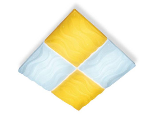 Светильник потолочный Ambrella Orbital Parus FP2381 WH 128W D500*500