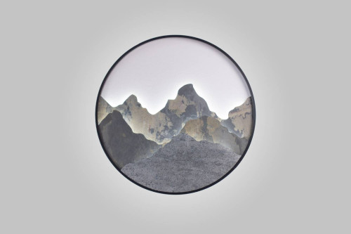 Настенный светильник AM Group ROCKS BK4K M