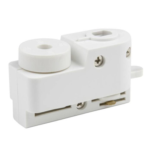 Адаптер для однофазного шинопровода Volpe Ubx-q121 Адаптер для однофазного шинопровода UBX-Q121 K61 WHITE 1 POLYBAG