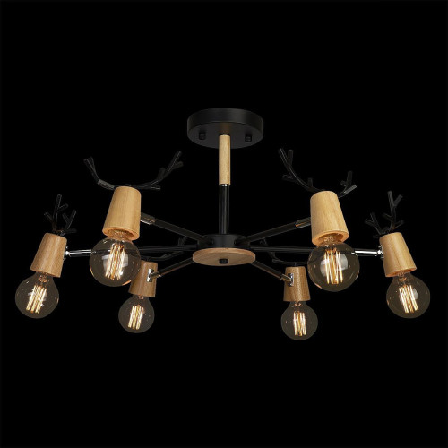 Потолочная люстра Loft It Sven 10024/6 Black