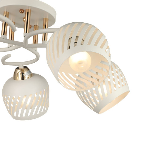 Потолочная люстра ЭкономСвет 20132 20132/5WT+GD WT