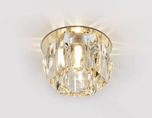 Встраиваемый светильник Ambrella Design D4060 CL/G