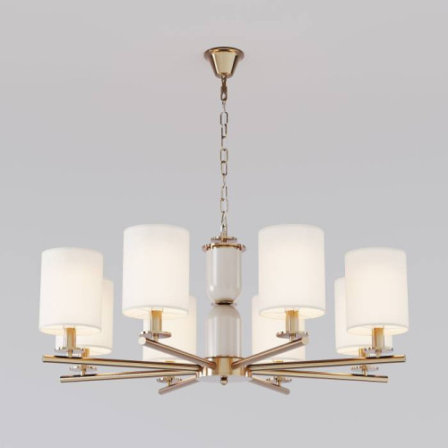 Подвесная люстра Eurosvet Caprera 60146/8 латунь Smart