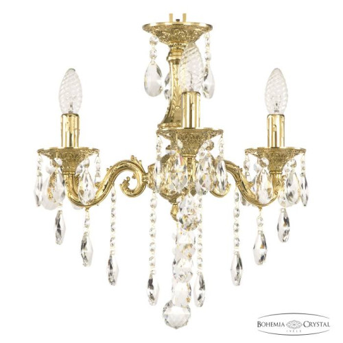 Подвесная хрустальная люстра 7101 Bohemia 71101/3/125 B G