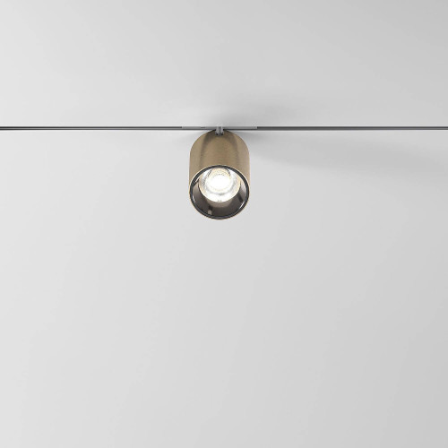 Трековый светильник Elektrostandard Mini Magnetic Mini Magnetic Трековый светильник 9W 3000K (латунь/черный) 85204/01