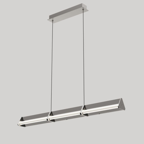 Светильник подвесной Delight Collection MD24001031 MD24001031-1A nickel/grey