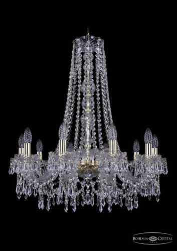Подвесная хрустальная люстра 1403 Bohemia 1403/10/240/h-76 G