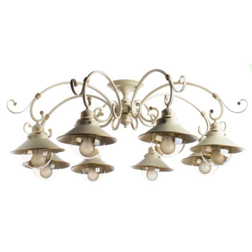 Потолочная люстра Arte Lamp Grazioso A4577PL-8WG