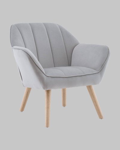 Кресло Stool Group Руди QH-2802K HLR-14 light grey