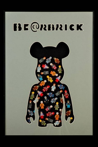 Картина настенная Teona Decor Bearbrick TD101-6