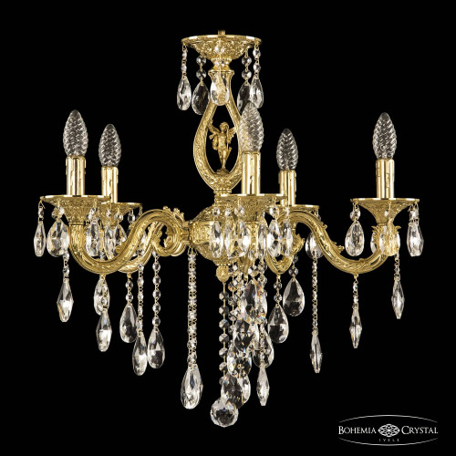 Подвесная хрустальная люстра 7101 Bohemia 71401/5/175 B G FA5S