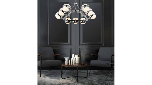 Потолочная люстра Lumina Deco Optimus LDP 6038-9 CHR
